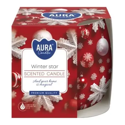 Aura /Bispol/ vonná svíčka 100g Winter Star