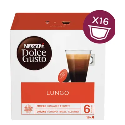 Nescafé Dolce Gusto kapsle 16x5,6g - Lungo