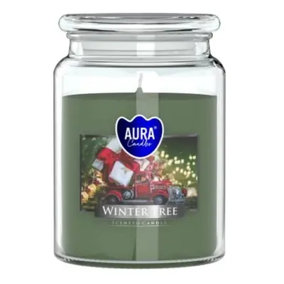 Aura Bispol vonná svíčka Winter Tree 500g