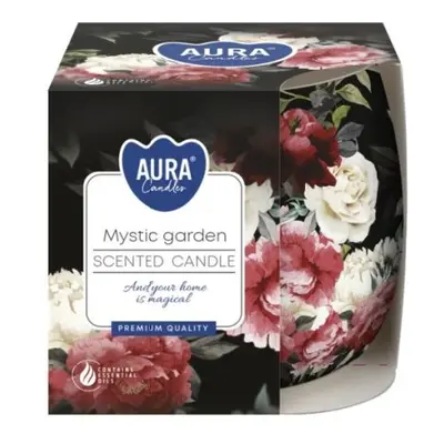 Aura /Bispol/ vonná svíčka 100g Mystic garden