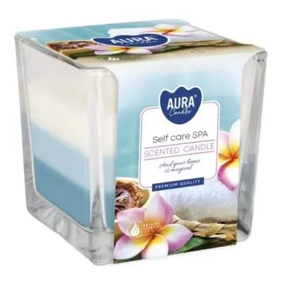 Aura /Bispol/ Tricolor svíčka 170g Self care SPA