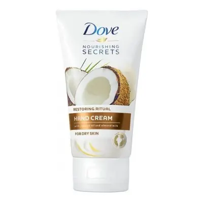 Dove krÈm na ruce 75ml - Restoring CoconutDove PeËujÌcÌ Ritu·l krÈm na ruce s kokosov˝m olejem a