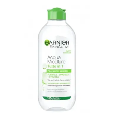 Garnier micelární voda 400ml - 3v1 Smíšená a citlivá pleť (zelená)