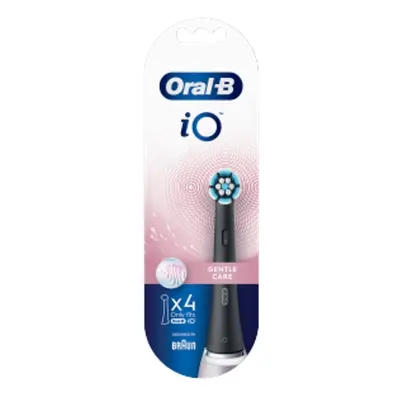 Oral-B náhradní hlavice iO Gentle Care (4ks/blistro) ČERNÁ