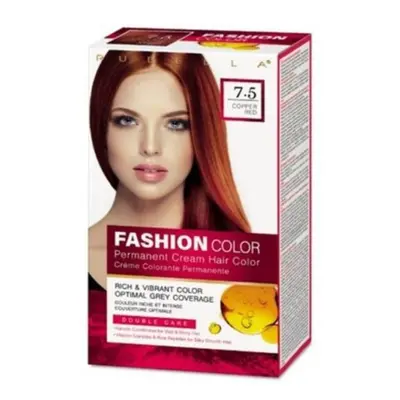 Rubella Fashion Color barva na vlasy č.7.5 - Copper Red