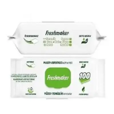 Freshmaker MAXI formát /980gr./vlhčené utěrky na povrchy 100ks - FM54