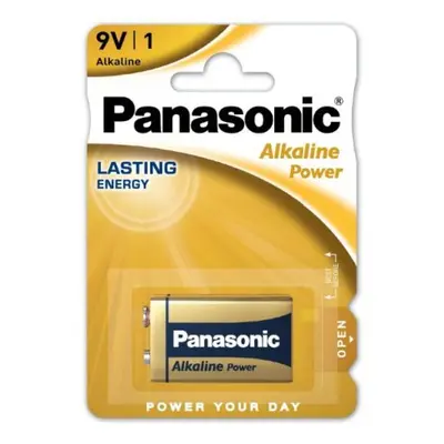 Panasonic baterie alkalické 9V(1ks) Lasting Energy