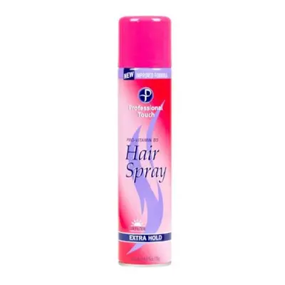 Professional Touch lak na vlasy 265ml - Extra Hold (Pink)