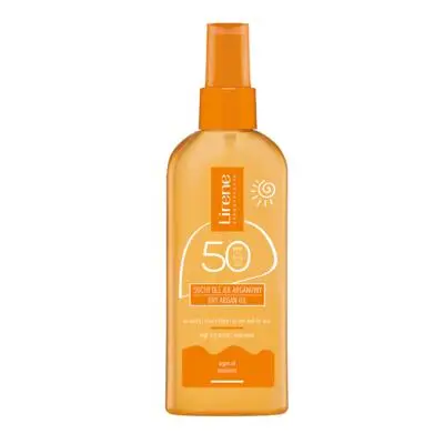 Lirene SUN Suchý olej na opalování pro vlhkou i suchou pokožku SPF 50,150 ml