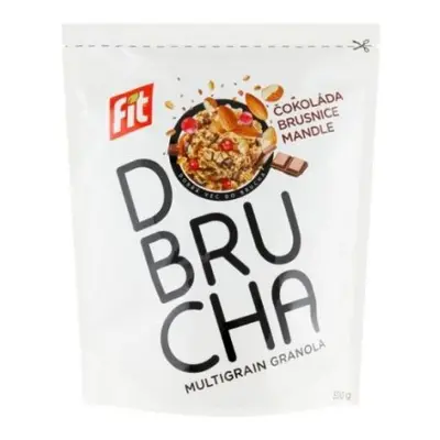 Fit DobruCha Granola čokoláda, brusinky, mandle 300g