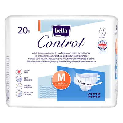 BELLA Control plenkové kalhotky M 20 ks