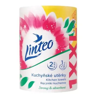 Linteo Satin kuchyňské utěrky 1ks XXL, 2-vrs.50 M