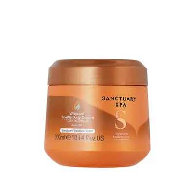 Sanctuary Spa Našlehané krémové tělové sufflé s přírodními oleji 300 ml