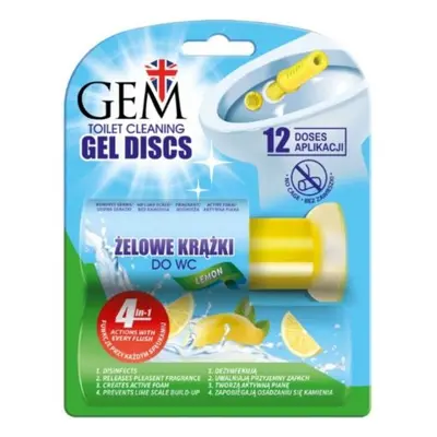 Gem WC gel aplikátor 75ml - Lemon