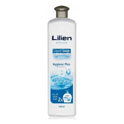 Lilien tekuté mýdlo 1l - Hygiene Plus s antibakteriálními složkami.