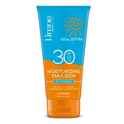 Lirene SC Hydratační emulze na opalování SPF 30, 150 ml 25ml extra