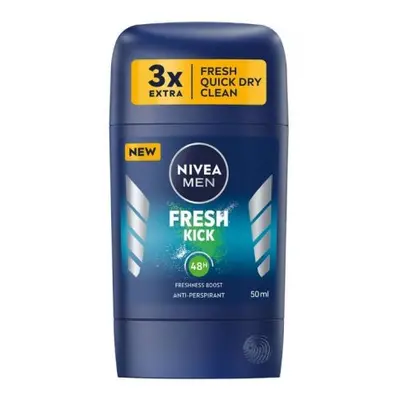 Nivea tuhý stick 50ml P - Fresh Kick