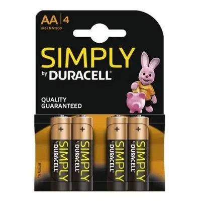 Duracell baterie 4ks - AA LR06/MN1500