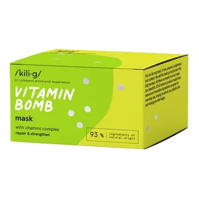 POSILUJÍCÍ MASKA NA VLASY VITAMIN BOMB S VITAMINOVÝM KOMPLEXEM