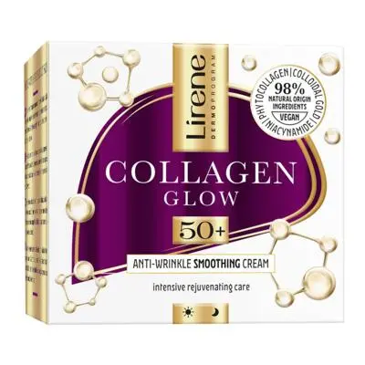 Lirene Collagen Glow pleťový krém JANTAR 60, 50 ml