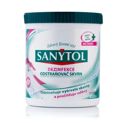 Sanytol dezinfekční odstraňovač skvrn 450g - Univerzální