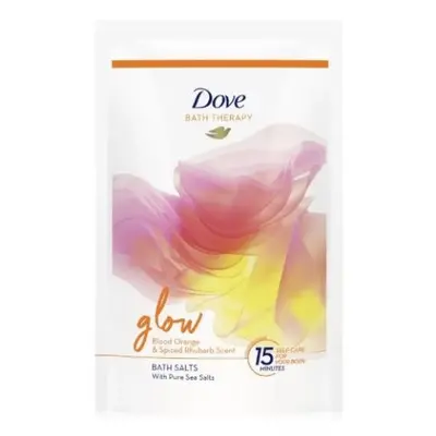 Dove Bath Therapy s˘l do koupele 400g - Glow (Blood Orange)