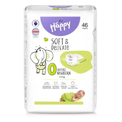 Bella HAPPY S&D vel. 0 Before New Born ≤ 2kg 46 ks