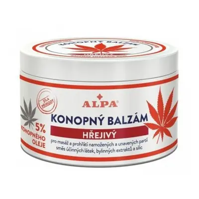 Alpa 250ml - konopný balzám - hřejivý