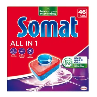 Somat tablety do myčky 46ks - All in 1