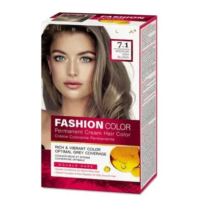 Rubella Fashion Color barva na vlasy č.7.1 - Medium Ash Blond