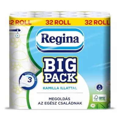 Regina Forest Big Pack 3-vrstv˝ toaletnÌ papÌr he¯m·nek, 32ks v balenÌ