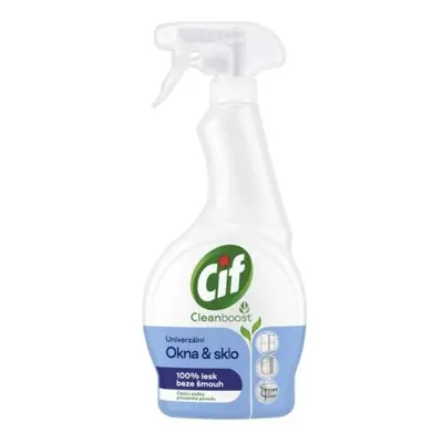 Cif Cleanboost 500ml MR - Univerzální čistič na okna a sklo