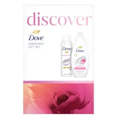 Dove kazeta 2ks D - Discover Petal Soft (sprch. gel 250ml deodorant 150ml)