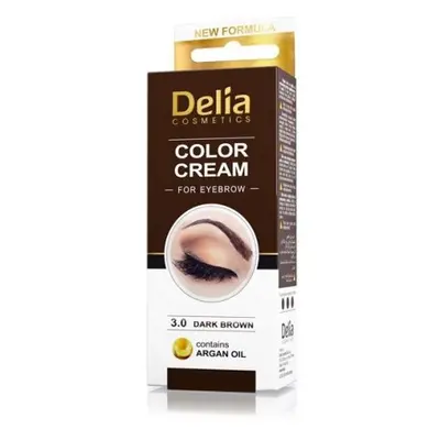 Dělí barva na obočí 15ml - Dark brown