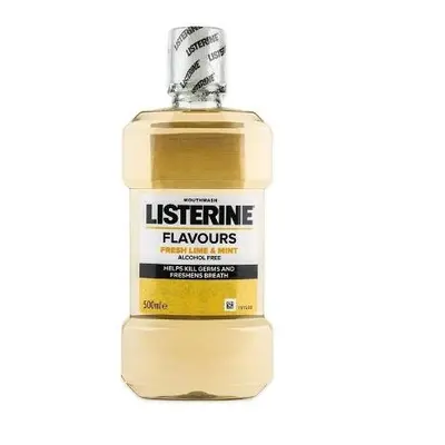 Listerine ústní voda 500ml - Fresh Lime&Mint