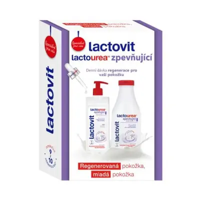 Lactovit kazeta 2ks - Lactovit Zpevňující tel.mléko 400mlsprch.gel 500ml