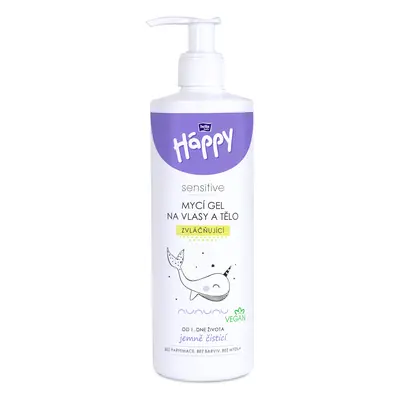 Bella HAPPY Mycí gel na vlasy a tělo 2v1 400 ml