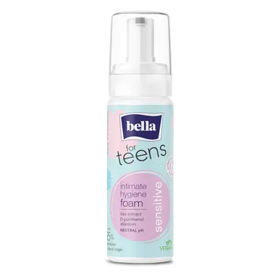 BELLA FOR TEENS Pěna pro intimní hygienu Sensitive 150 ml