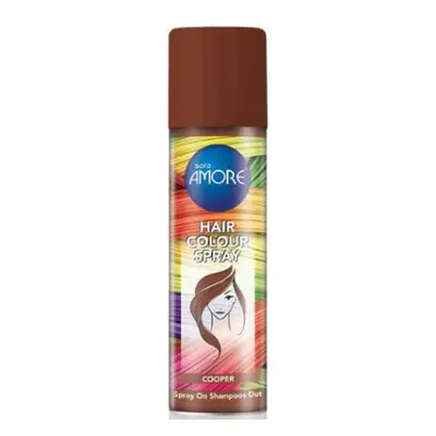 Amore barevný lak na vlasy 150ml - Copper