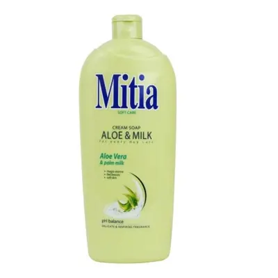 Mitia tekuté mýdlo 1l - Aloe&milk