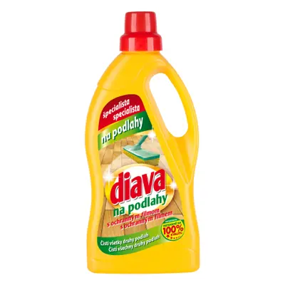 Diava 750ml - Mýdlový čistič - na všechny podlahy s filmem (žlutá) 8585003910973