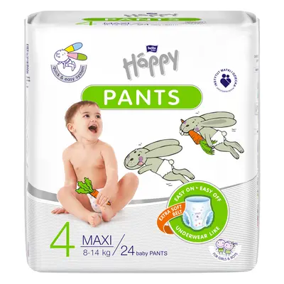 Happy Pants Maxi dětské plenkové kalhotky 24 ks