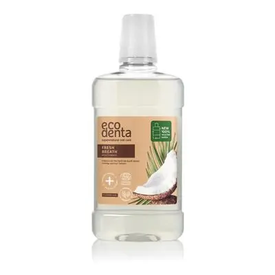 Ecodenta Ústní voda s kokosem, aloe vera a mátovým olejem 500 ml