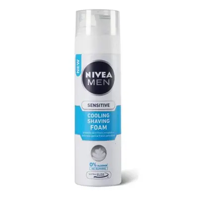 Nivea pěna na holení 200ml - Sensitive Cooling