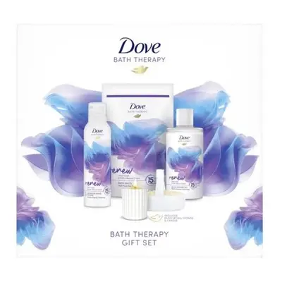 Dove kazeta 5ks D - Bath Therapy (SG 400mlsprch.pěna 200mlsůl 400gsvíčkaspongie)