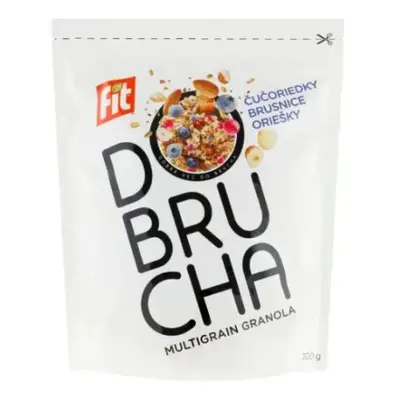 Fit DobruCha Granola borůvky,brusinky,oříšky 300g