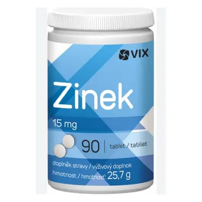 VIX Zinek 15mg (90tbl/bal)