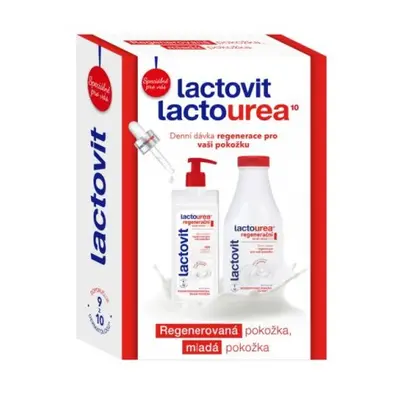 Lactovit kazeta 2ks - Lactovit Lactourea tel.mléko 400mlsprch.gel 500ml