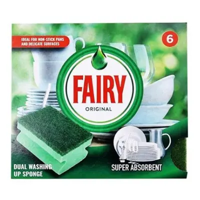 FAIRY Original Dual Washing houbička 6ks