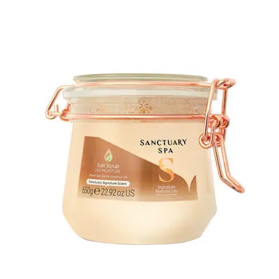 Sanctuary Spa Solný peeling s přírodními oleji 650 g